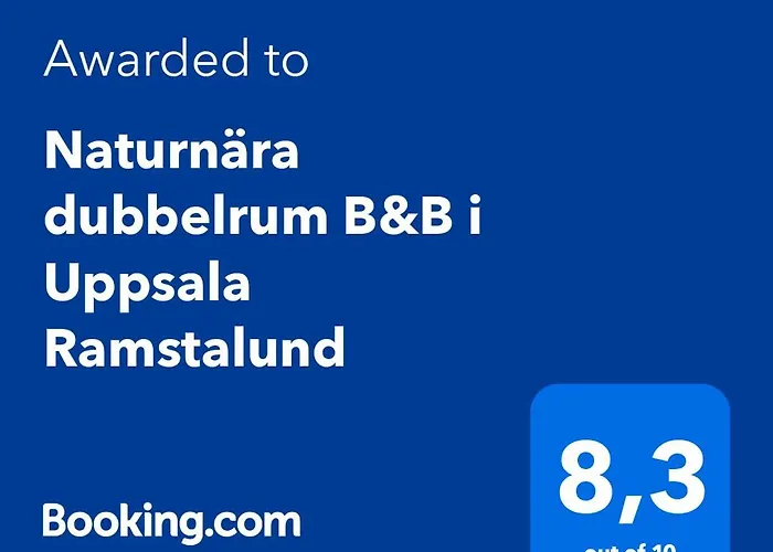 Naturnaera Dubbelrum B&B I Uppsala Ramstalund
